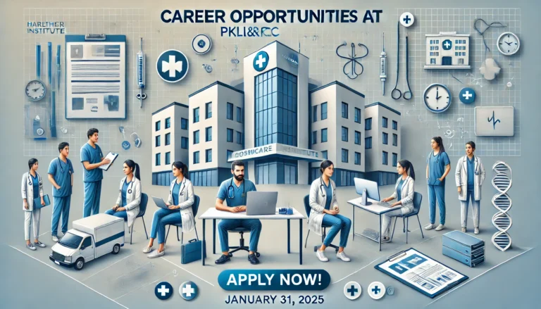 Career Opportunities at PKLI&RC