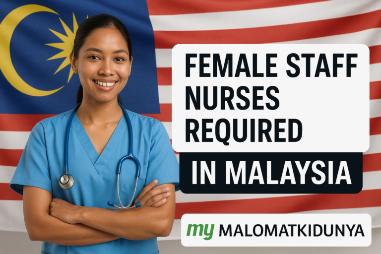 Female Staff Nurse Jobs in Malaysia