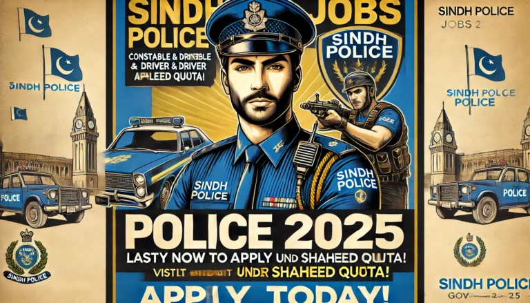 Sindh Police Jobs