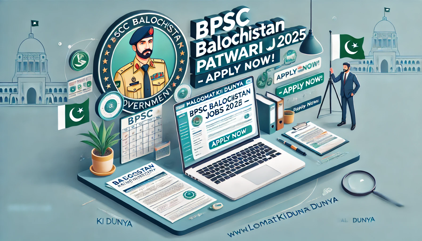 BPSC Balochistan Patwari Jobs