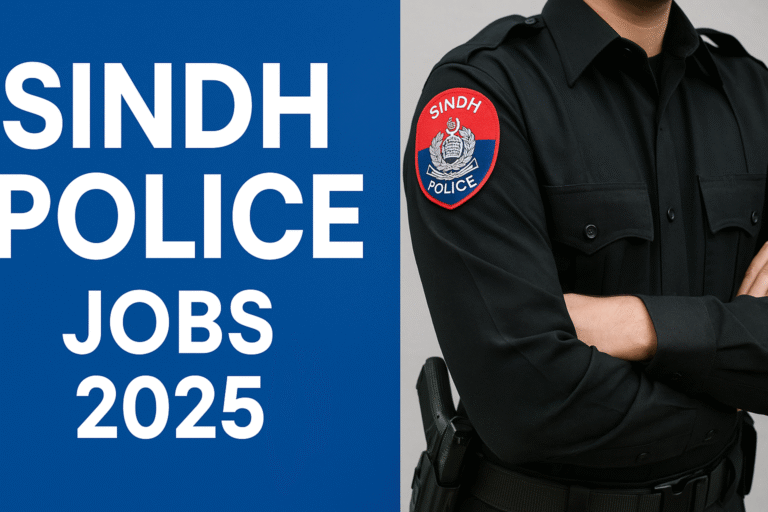 Sindh Police Jobs 2025